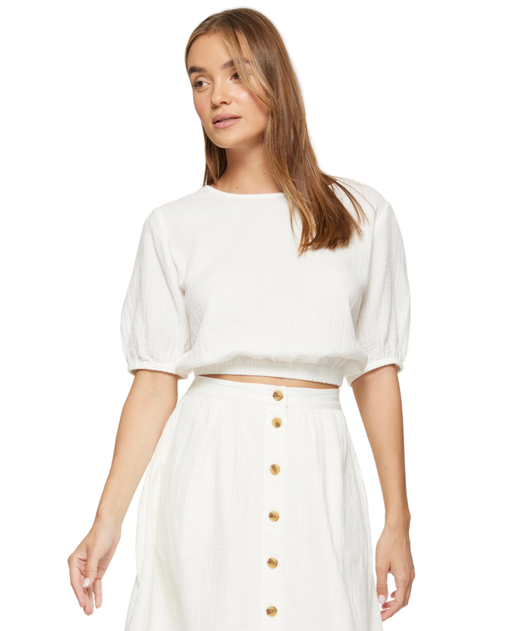 ELLA GAUZE TOP