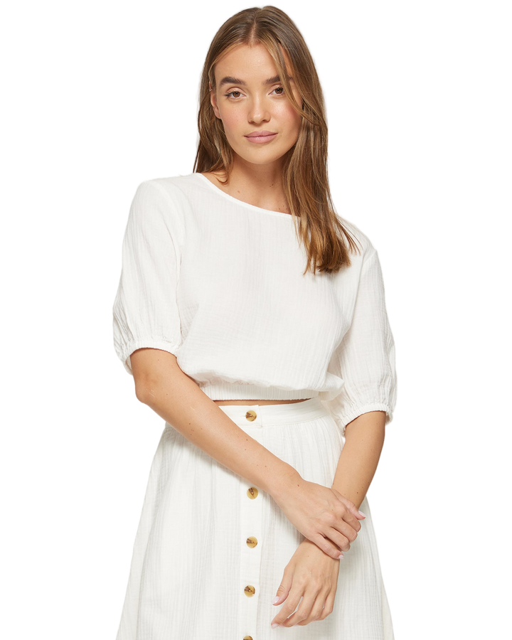 ELLA GAUZE TOP