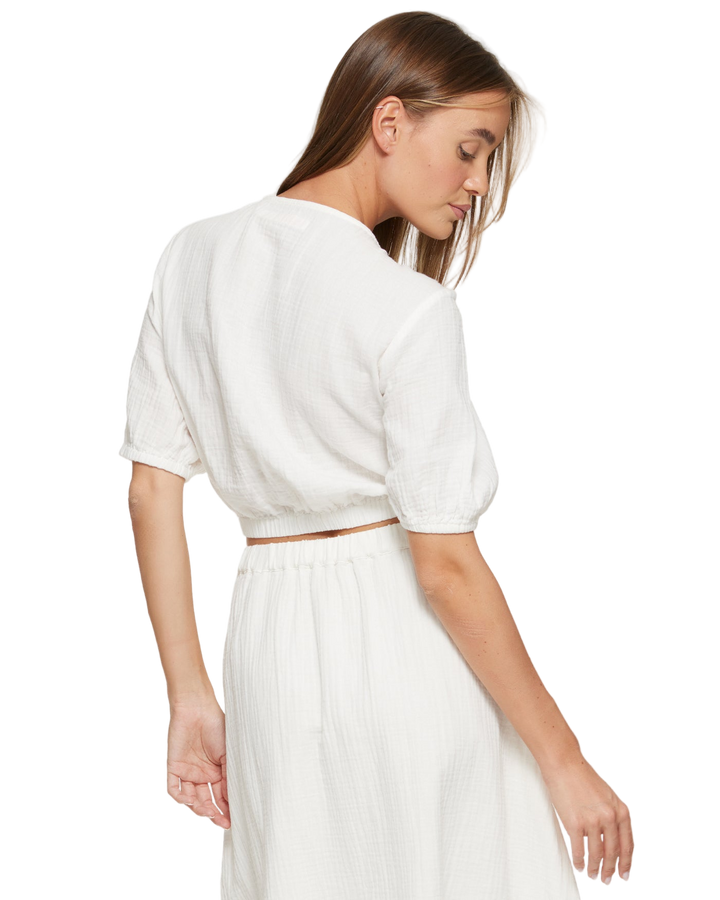 ELLA GAUZE TOP