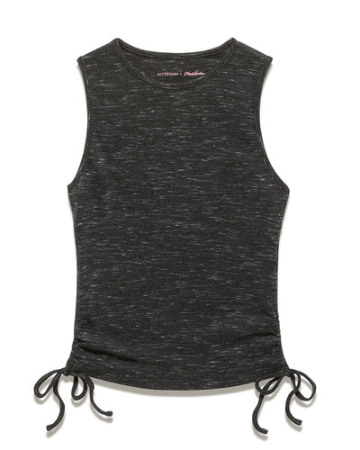 HAILEY HIGH NECK RUCHED TANK
