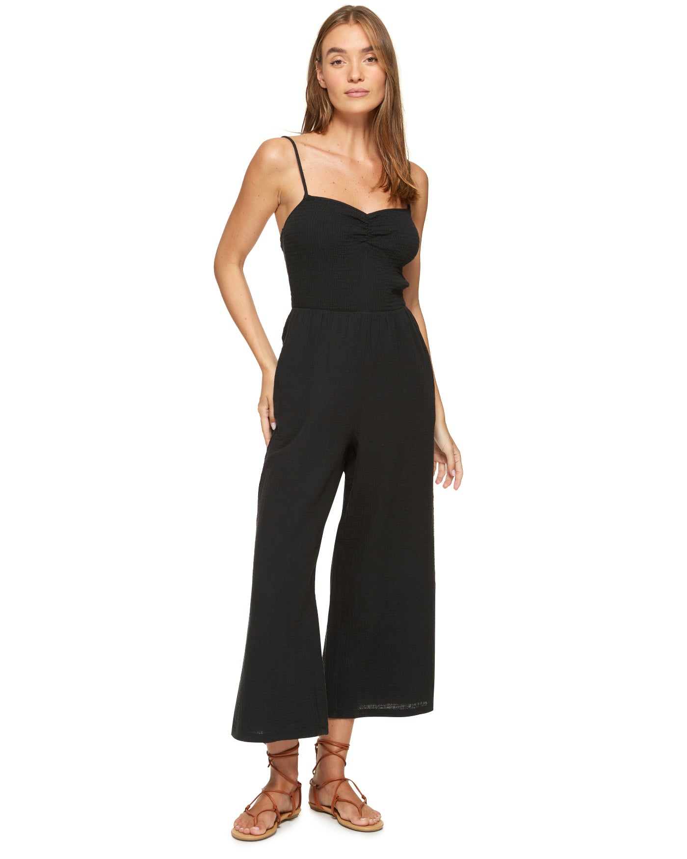 JENNY GAUZE JUMPSUIT