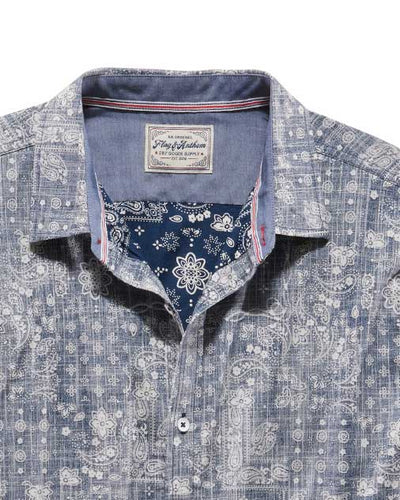 ABBOTT PAISLEY PRINT SHIRT