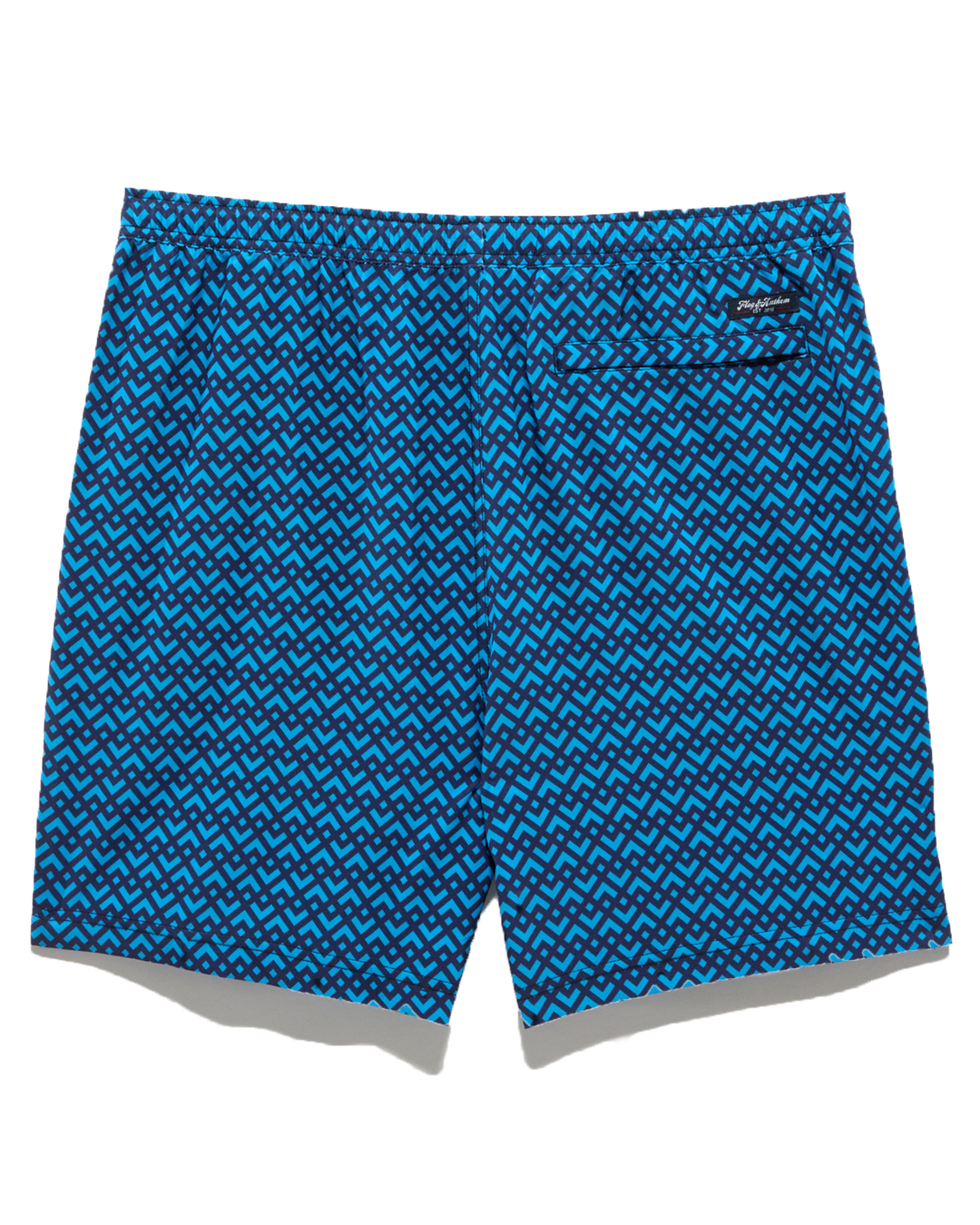 LABELLE GEO PRINT SWIM SHORT - 6.5” INSEAM