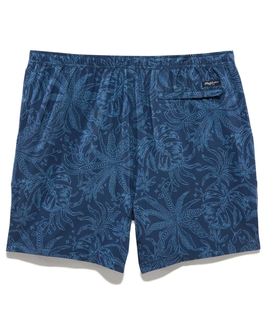 MENLO JUNGLE PRINT SWIM SHORT - 6.5” INSEAM