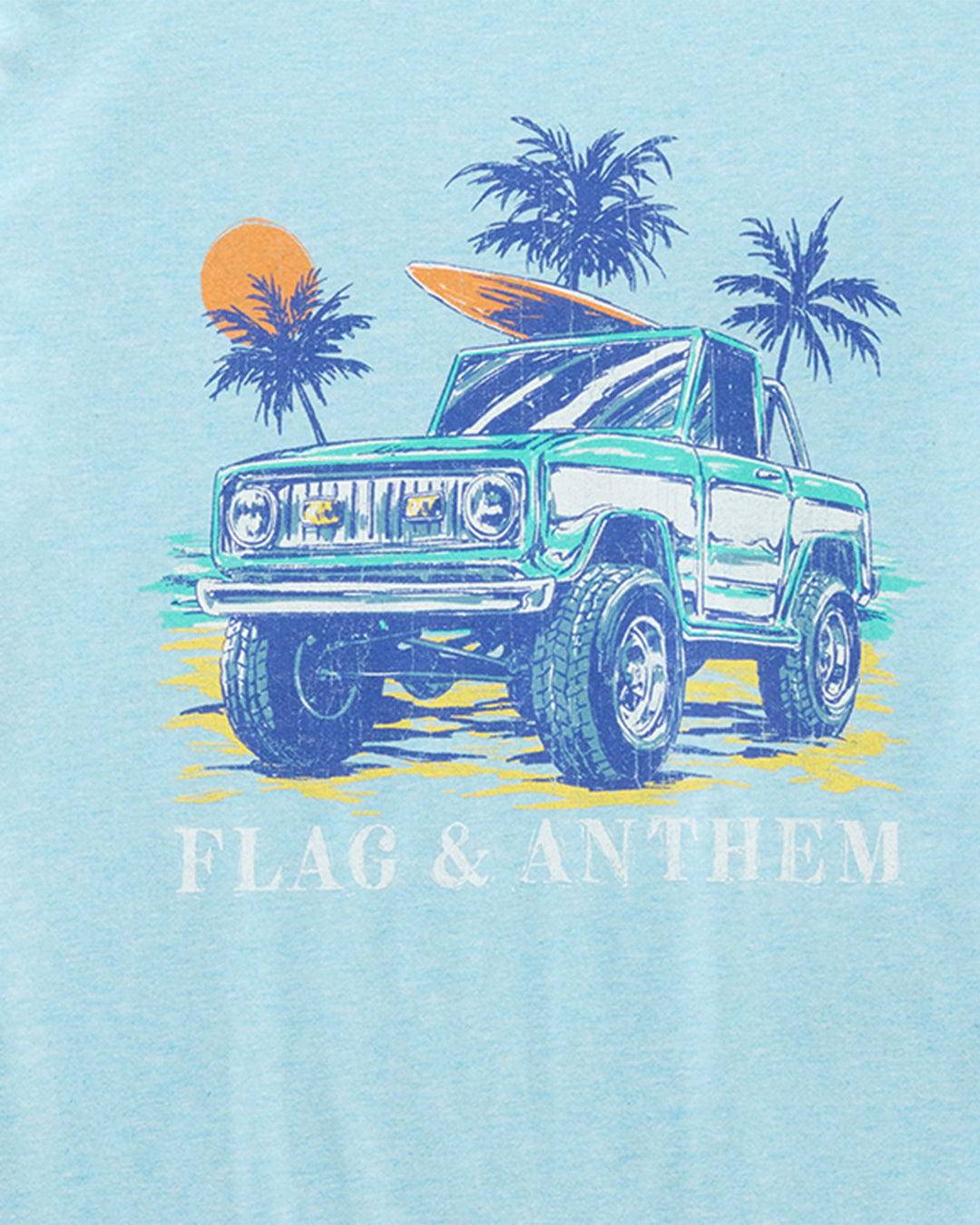 WHEELS ON THE BEACH TEE