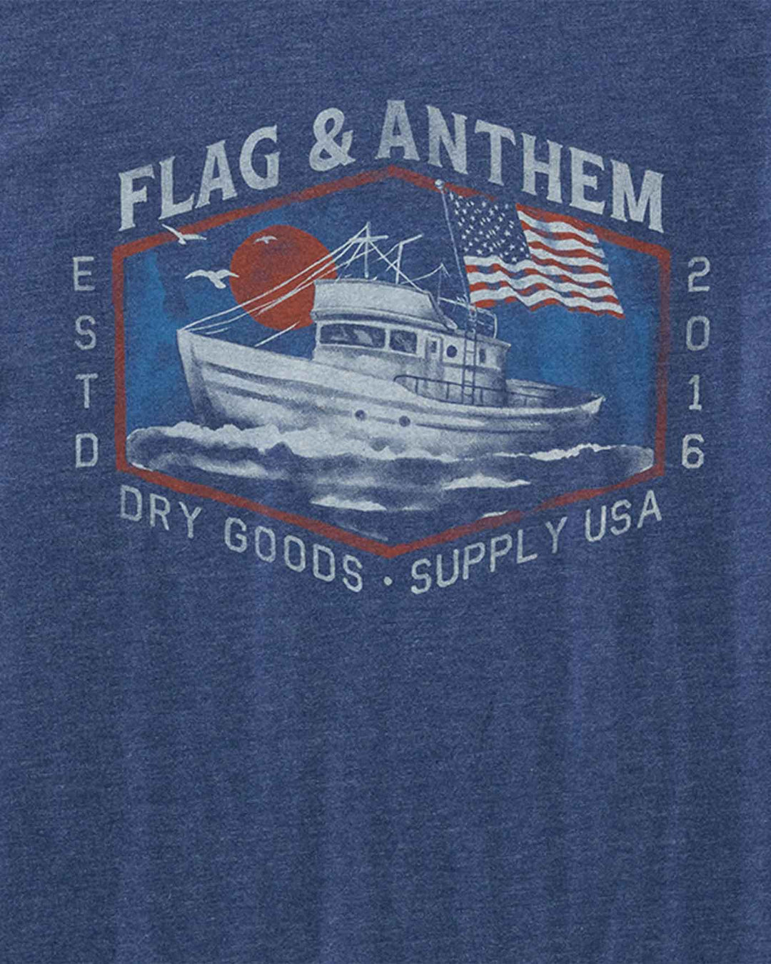 BOAT AT SEA TEE