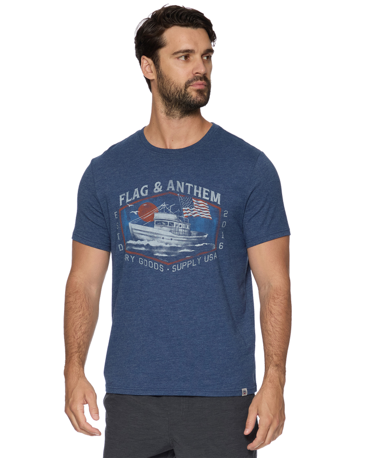 BOAT AT SEA TEE