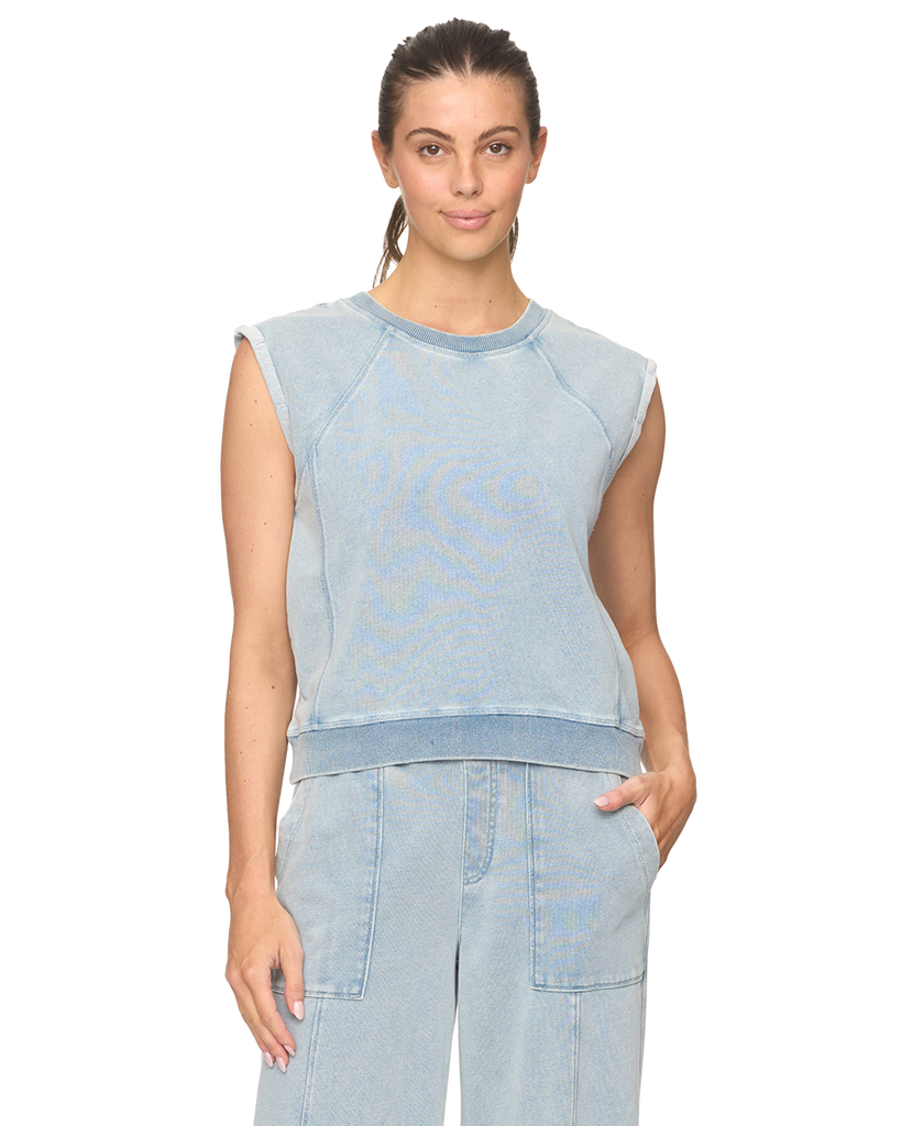 NORA FRENCH TERRY TOP – Flag & Anthem