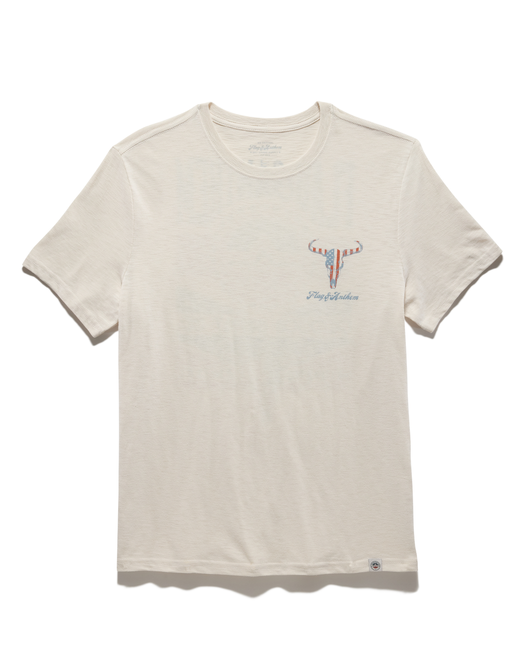 AMERICANA BULL SKULL SLUB TEE