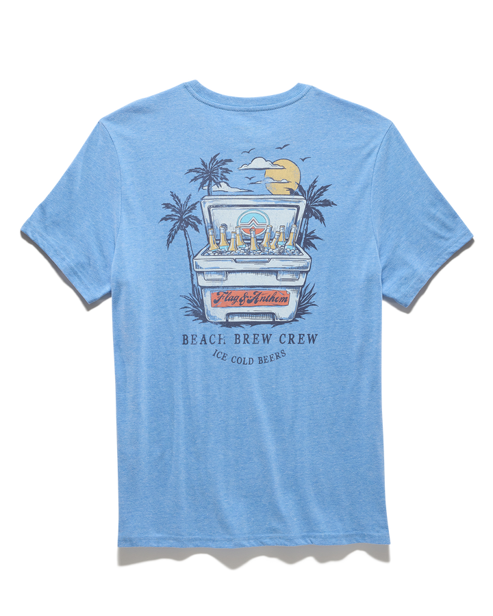 BEACH BREW CREW TEE