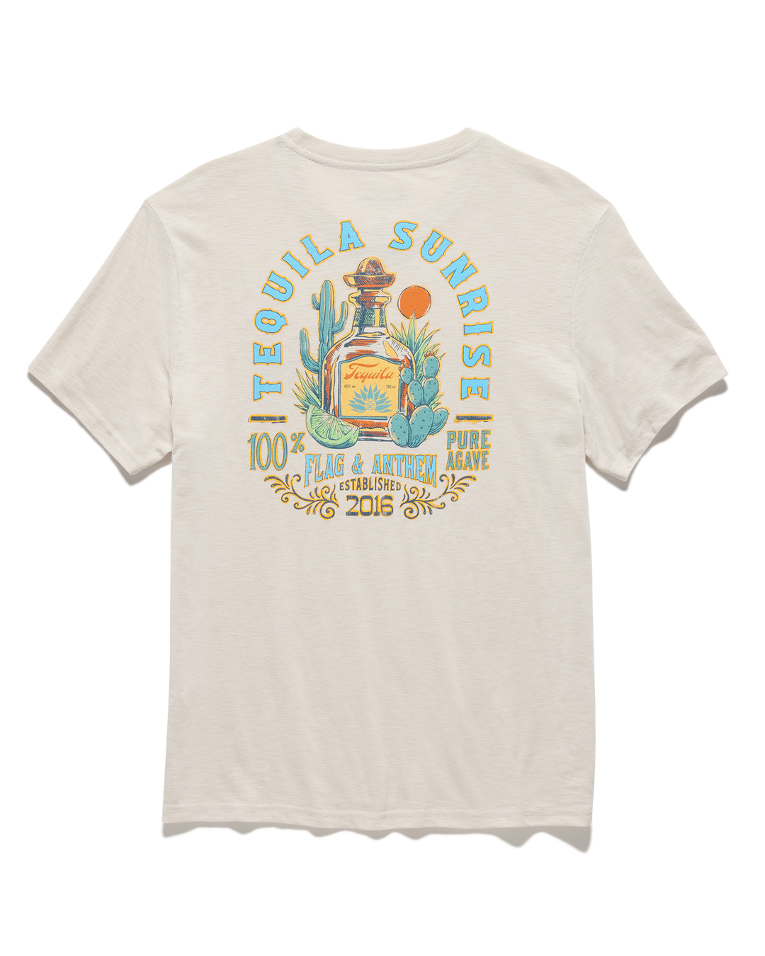 TEQUILA SUNRISE SLUB TEE