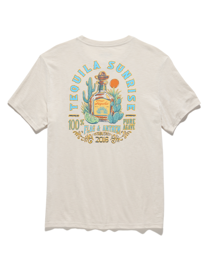 TEQUILA SUNRISE SLUB TEE
