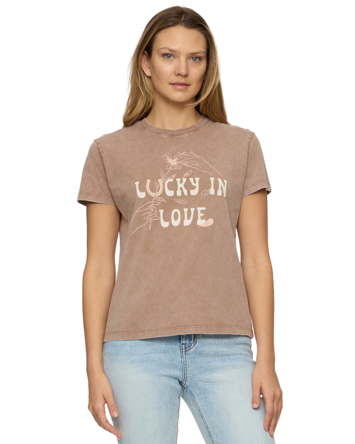 LUCKY IN LOVE TEE