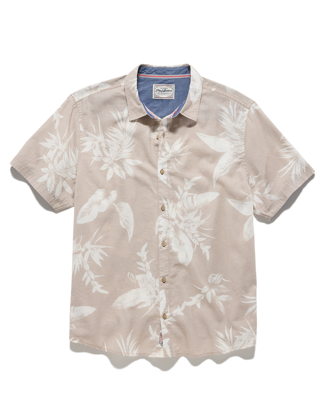 DEALE FLORAL PRINT LINEN SHIRT