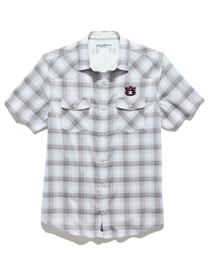 AUBURN UPF PERFORMANCE WESTERN SHIRT
