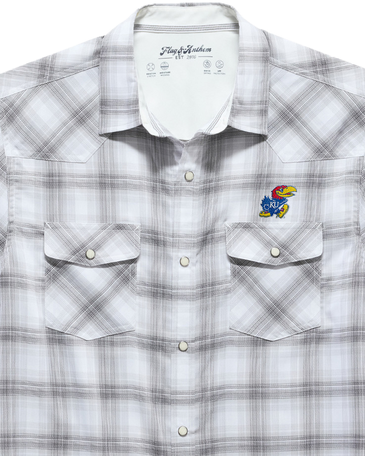 KANSAS UPF PERFORMANCE WESTERN SHIRT