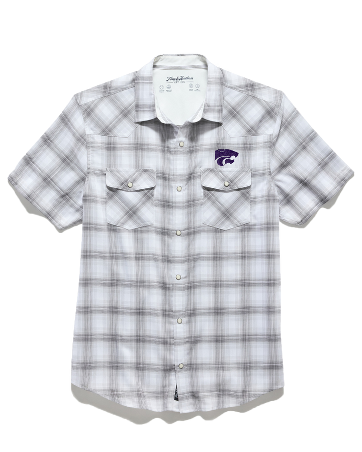 KANSAS STATE UPF PERFORMANCE WESTERN SHIRT