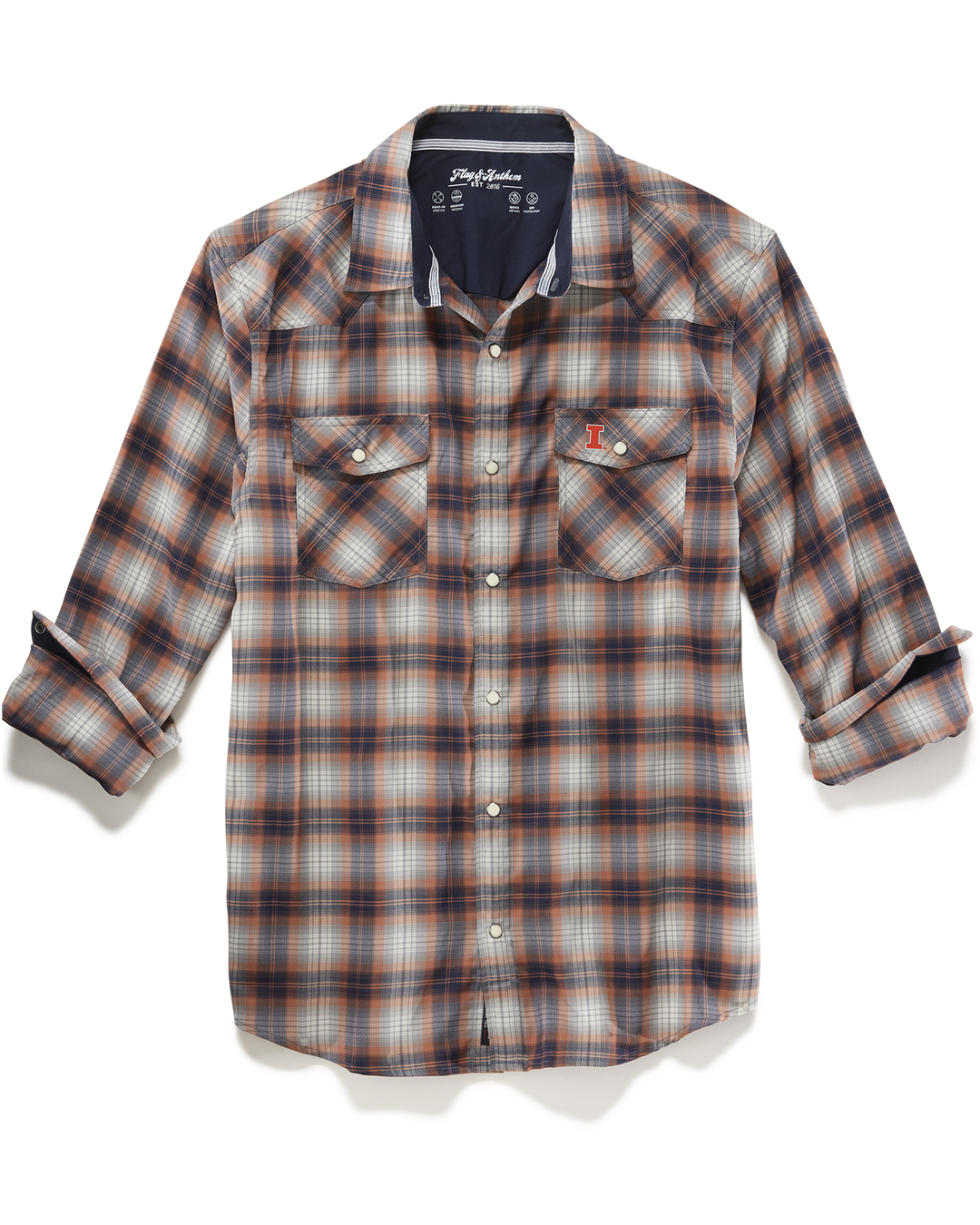 ILLINOIS UPF PERFORMANCE WESTERN SHIRT