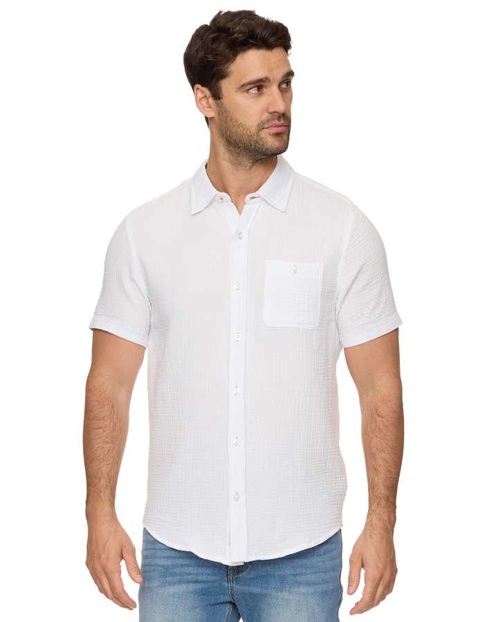 CREWE COTTON GAUZE SHIRT