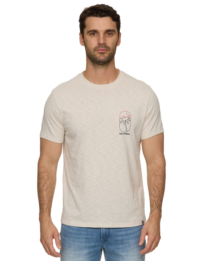 AMERICANA PALM SLUB TEE