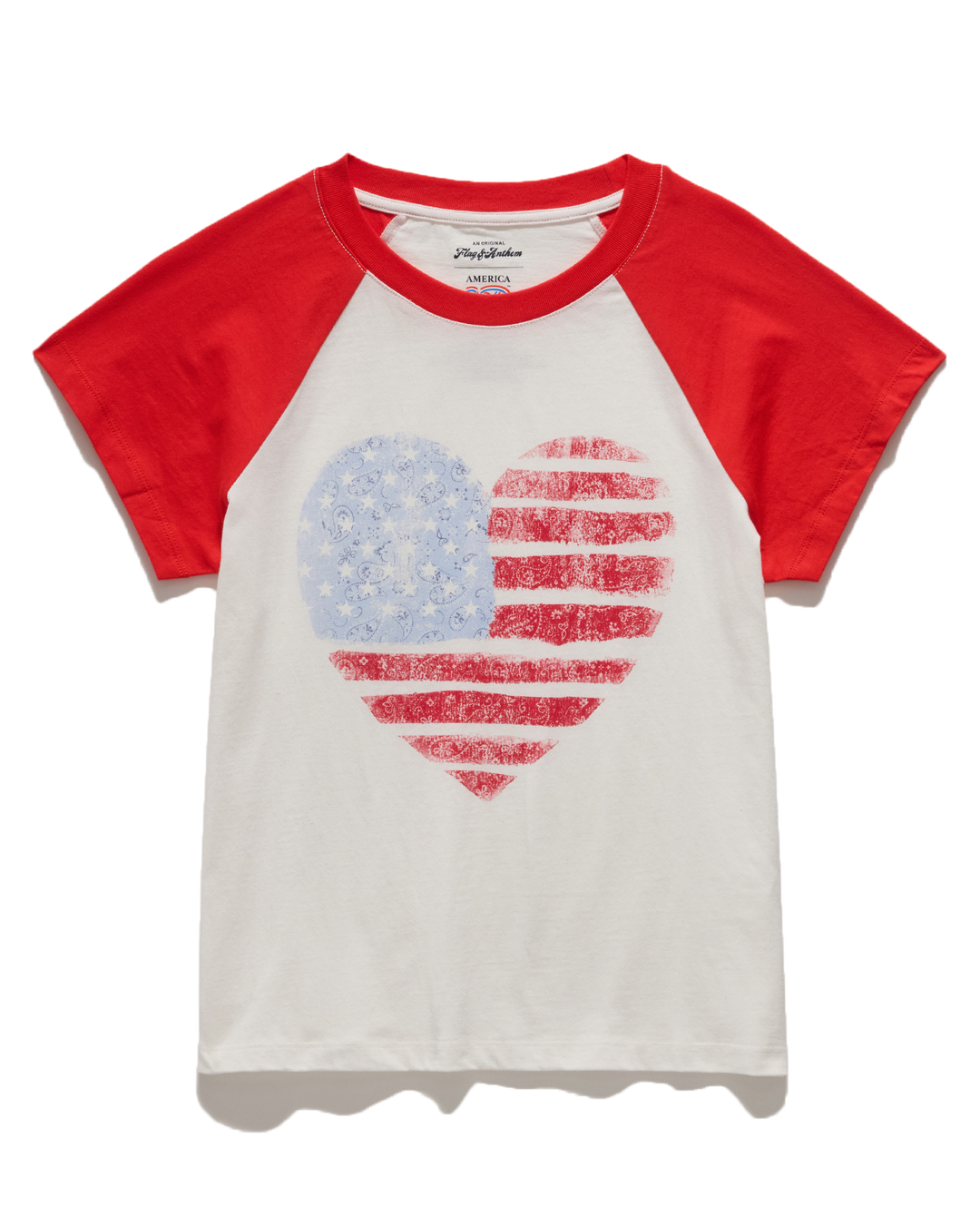 A250 FLAG RAGLAN TEE