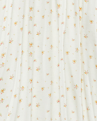 PALOMA FLORAL TIE-STRAP MAXI DRESS