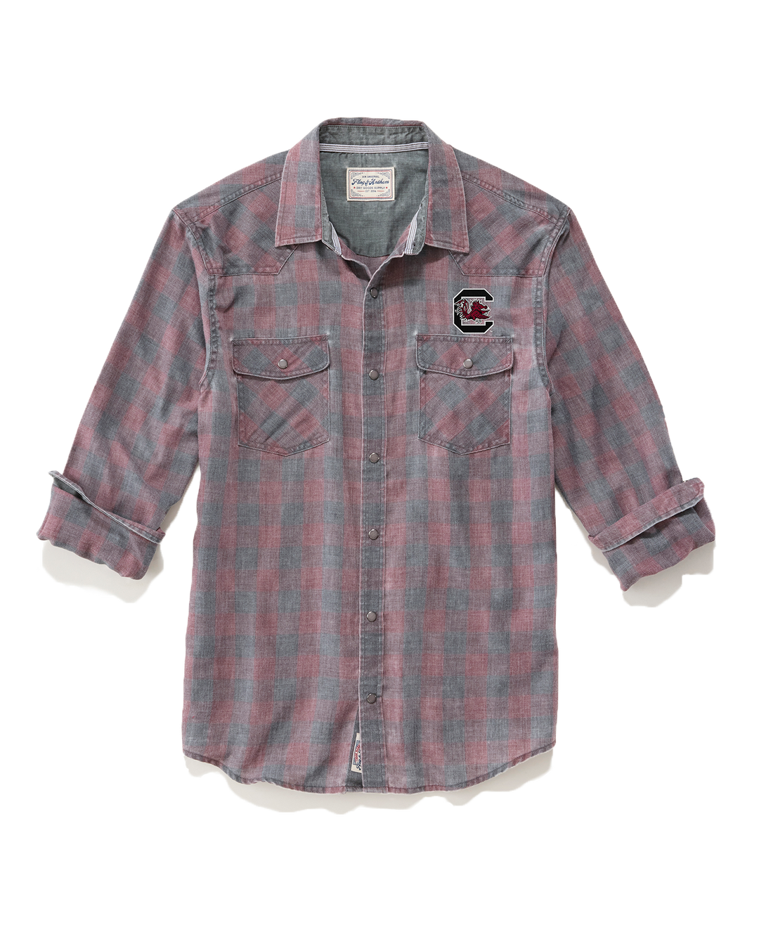 SOUTH CAROLINA CABOT VINTAGE SOFT WESTERN SHIRT
