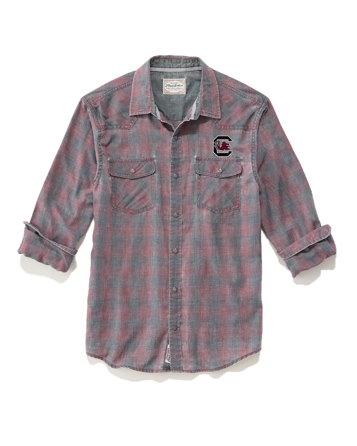 SOUTH CAROLINA CABOT VINTAGE SOFT WESTERN SHIRT