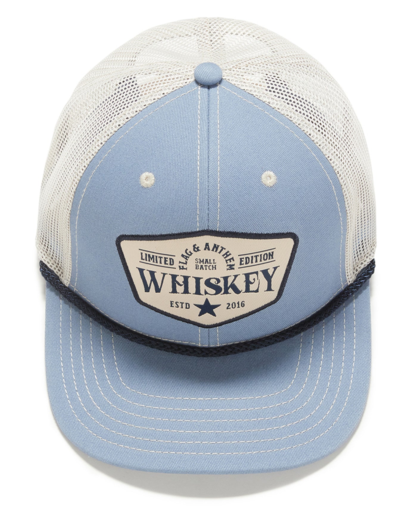 WHISKEY ROPE TRUCKER HAT Flag & Anthem