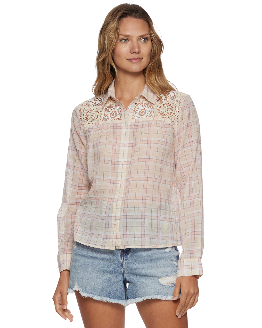 BLOOMSTON CROCHET SHIRT