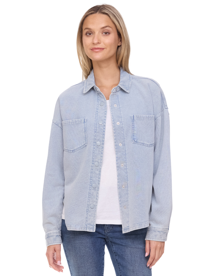 BRISTOL INDIGO WASHED SHACKET