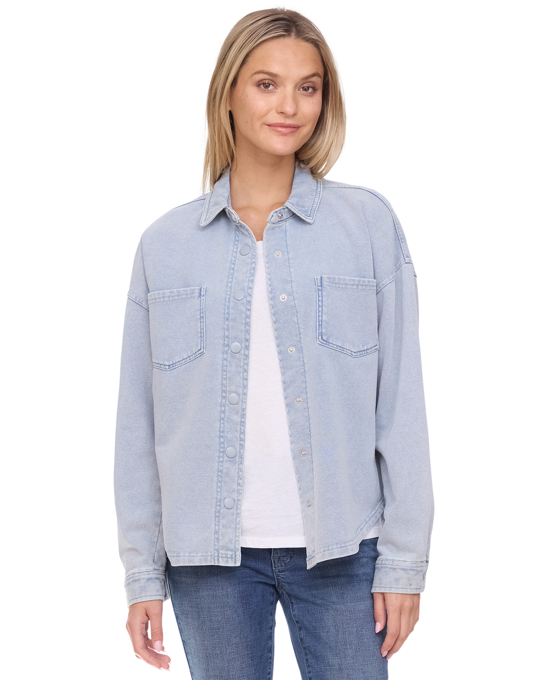 BRISTOL INDIGO WASHED SHACKET