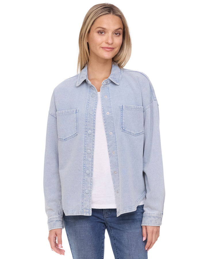 BRISTOL INDIGO WASHED SHACKET