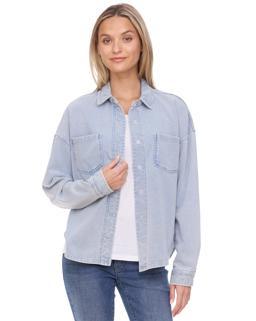 BRISTOL INDIGO WASHED SHACKET