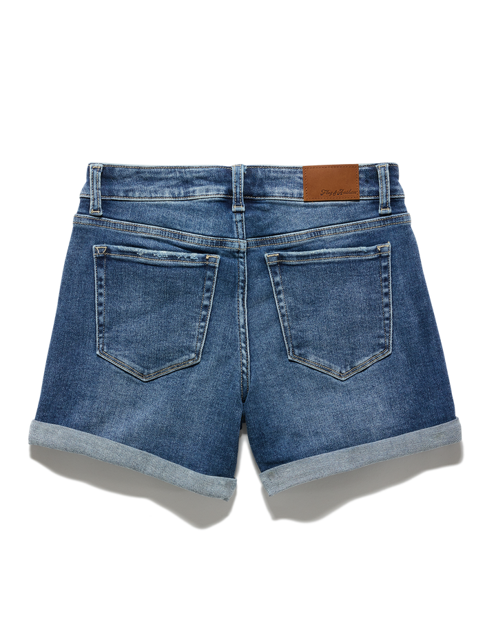 SHELBY CUFFED DENIM SHORT