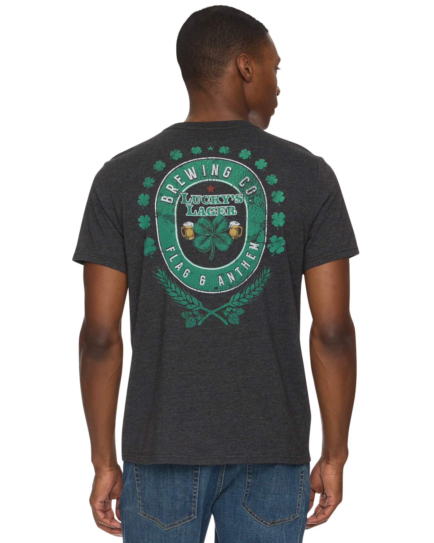 LUCKY LAGER TEE – Flag \u0026 Anthem