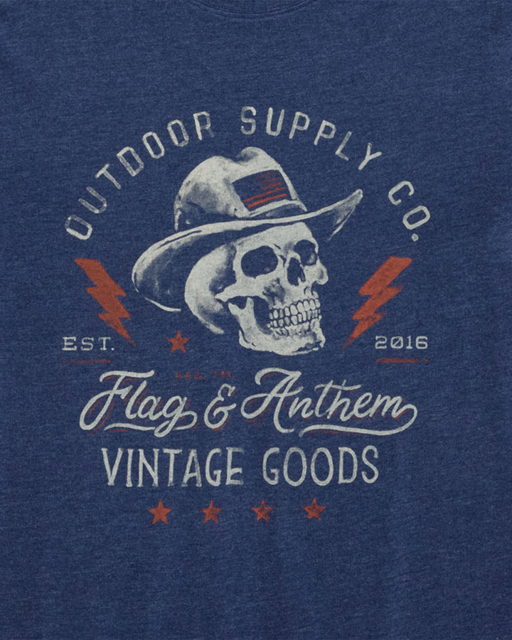 LIGHTNING SKULL TEE