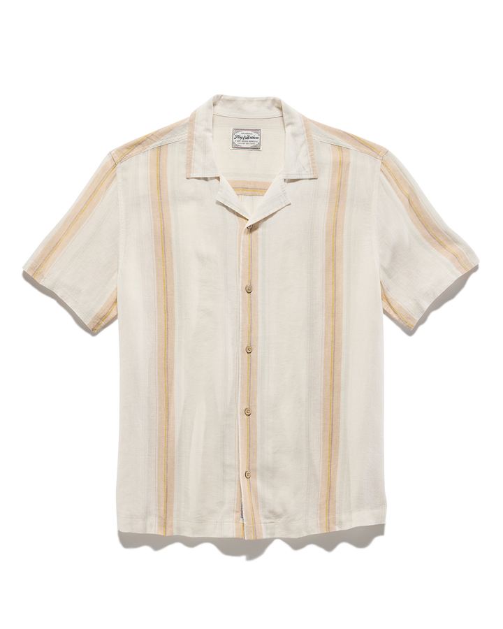 PALMER LINEN CAMP COLLAR SHIRT