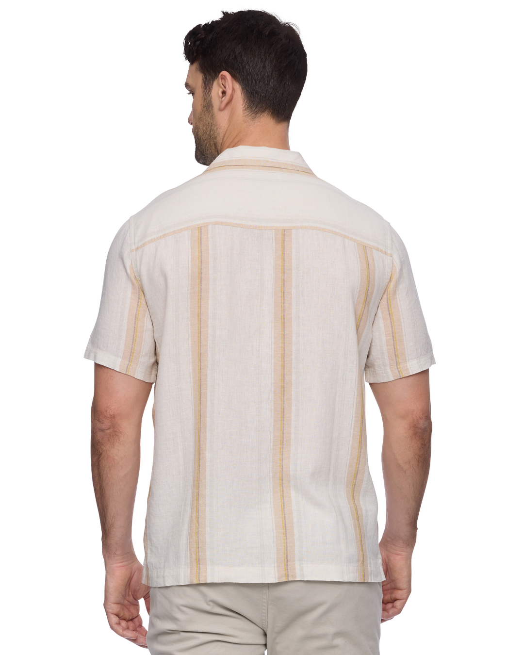 PALMER LINEN CAMP COLLAR SHIRT