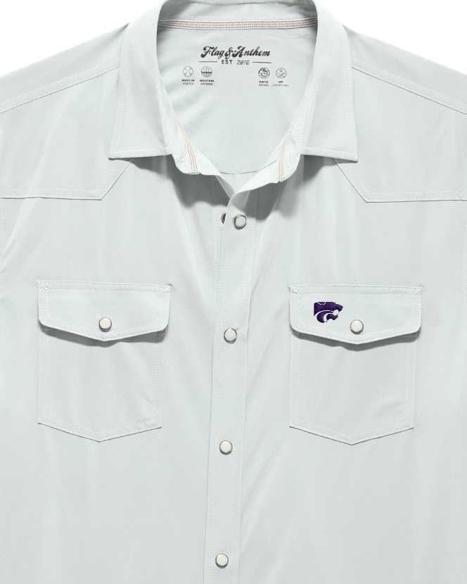 KANSAS STATE UPF PERFORMANCE WESTERN SS SHIRT