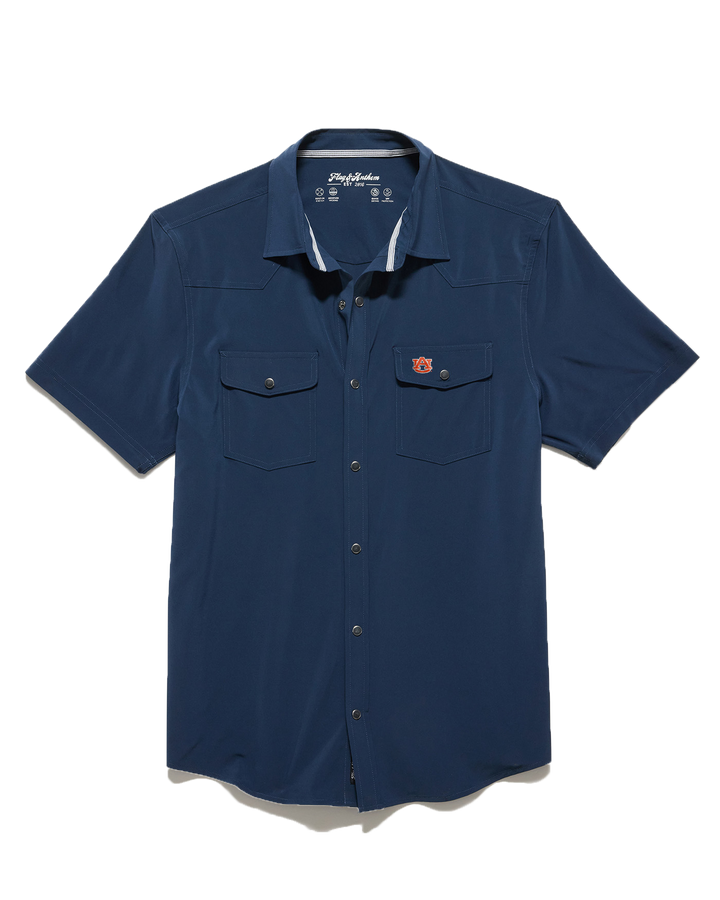 AUBURN UPF PERFORMANCE WESTERN SHIRT