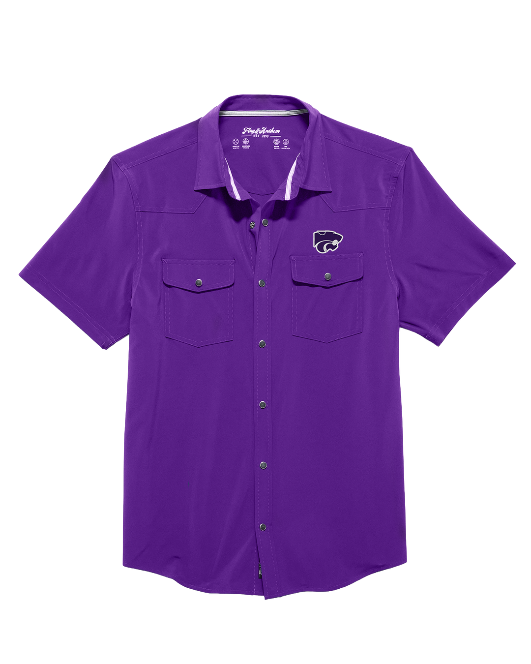 KANSAS STATE UPF PERFORMANCE WESTERN SS SHIRT