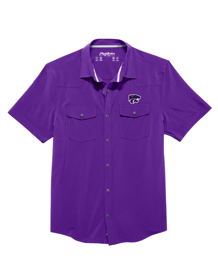 KANSAS STATE UPF PERFORMANCE WESTERN SS SHIRT