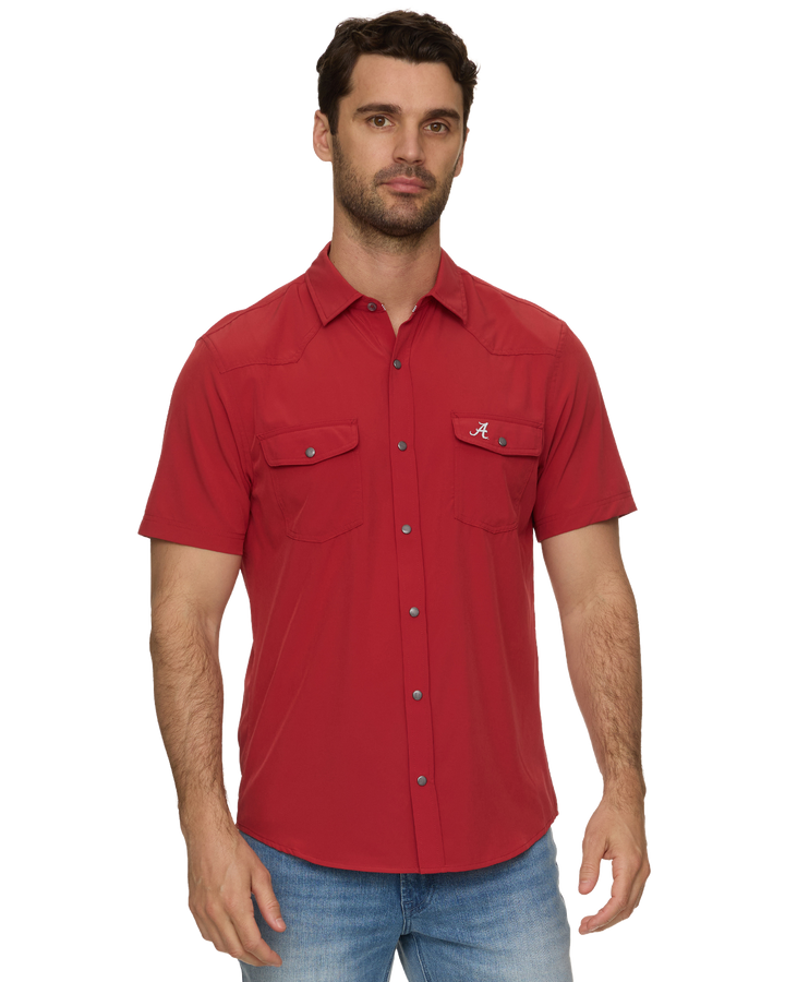 ALABAMA UPF PERFORMANCE WESTERN SHIRT
