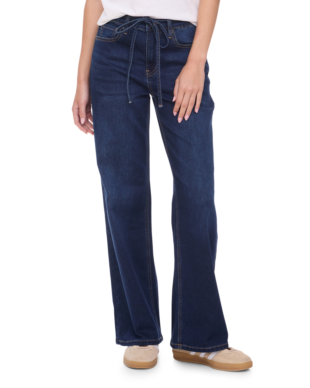 LYNSEY WIDE LEG KNIT JEAN