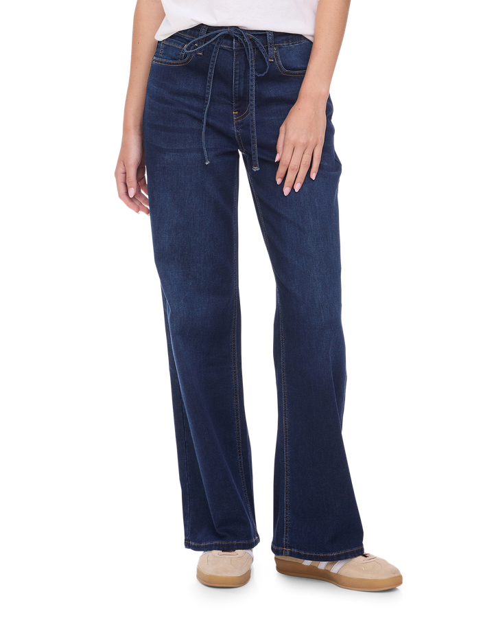LYNSEY WIDE LEG KNIT JEAN
