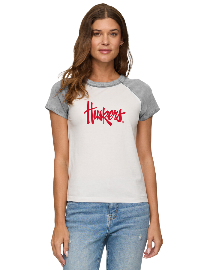 NEBRASKA CARSON WASHED RAGLAN