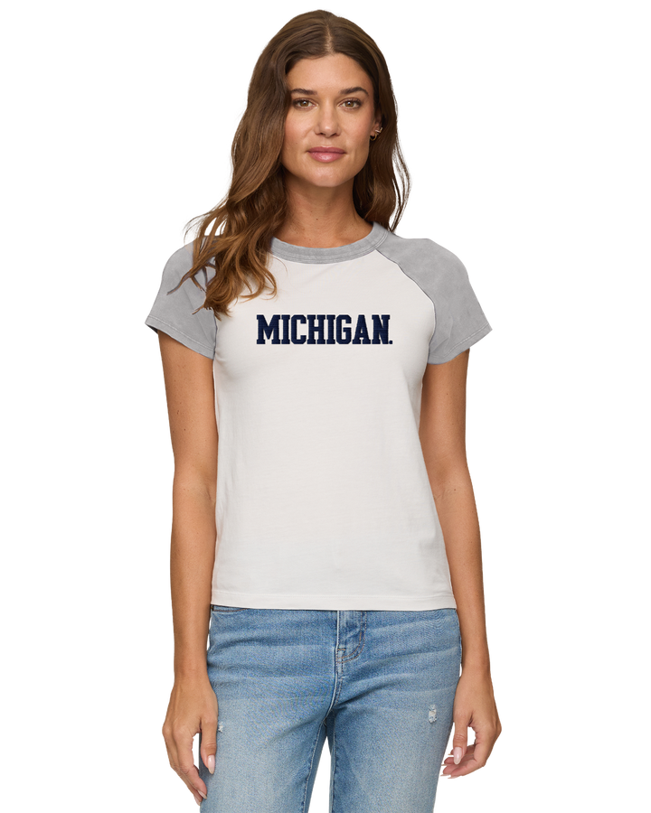MICHIGAN CARSON WASHED RAGLAN