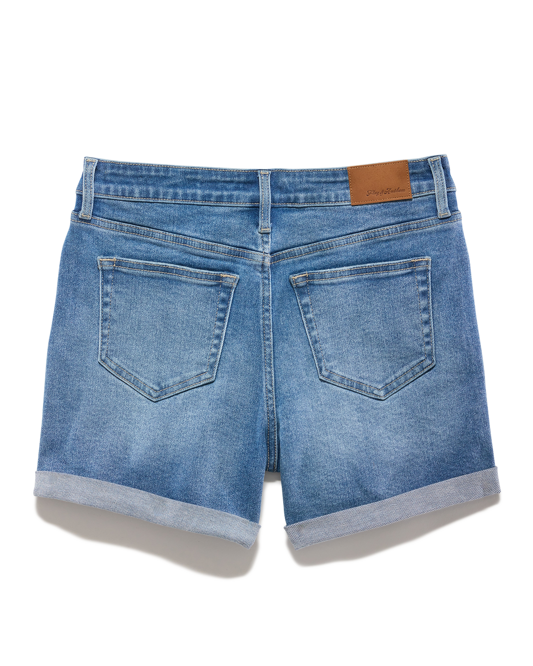 SHELBY CUFFED DENIM SHORT - 4.5" INSEAM
