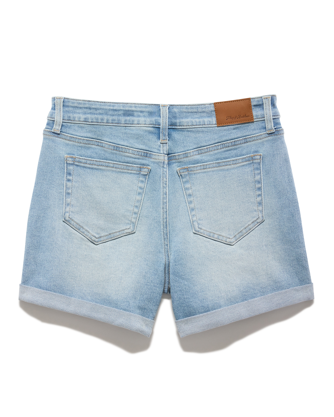 SHELBY CUFFED DENIM SHORT - 4.5" INSEAM
